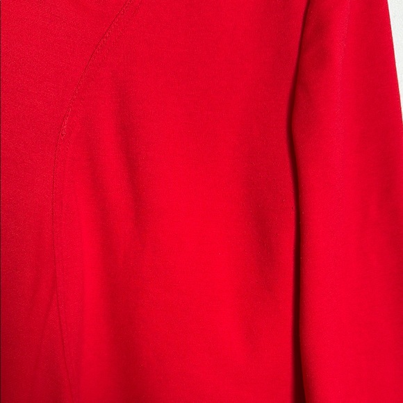 Calvin Klein Red Ruffle Jacket - Picture 4 of 5